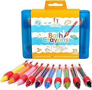 Bath Toys For Kids Ages 4-8 | Washable Crayons | Gel Crayons For Kids Bath Toys | Toddler Crayons | Non Toxic Crayons For 1 Year Old | Bathtub Crayons for Kids Ages 2-4 | Non Twistable Crayons