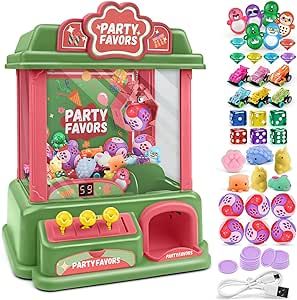 Amy&Benton Claw Machine for Kids Prizes Grabber Arcade Crane Candy Venting Toy for Girls Boys 6 7 8 10 12 Years Old